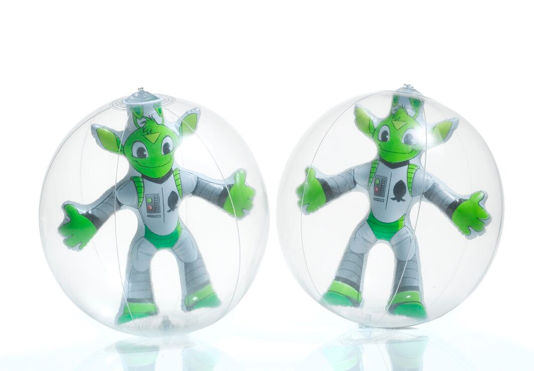Order mini beach ball item. Buy promotional inflatables now online at JB Inflatables UK